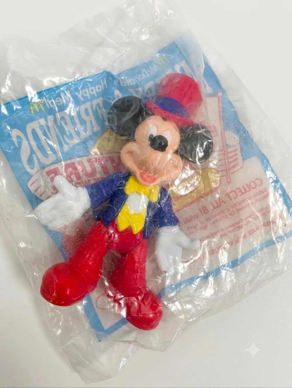 Vintage 1993 McDonald’s Disney Mickey & Daisy Happy Meal Toys Sealed
